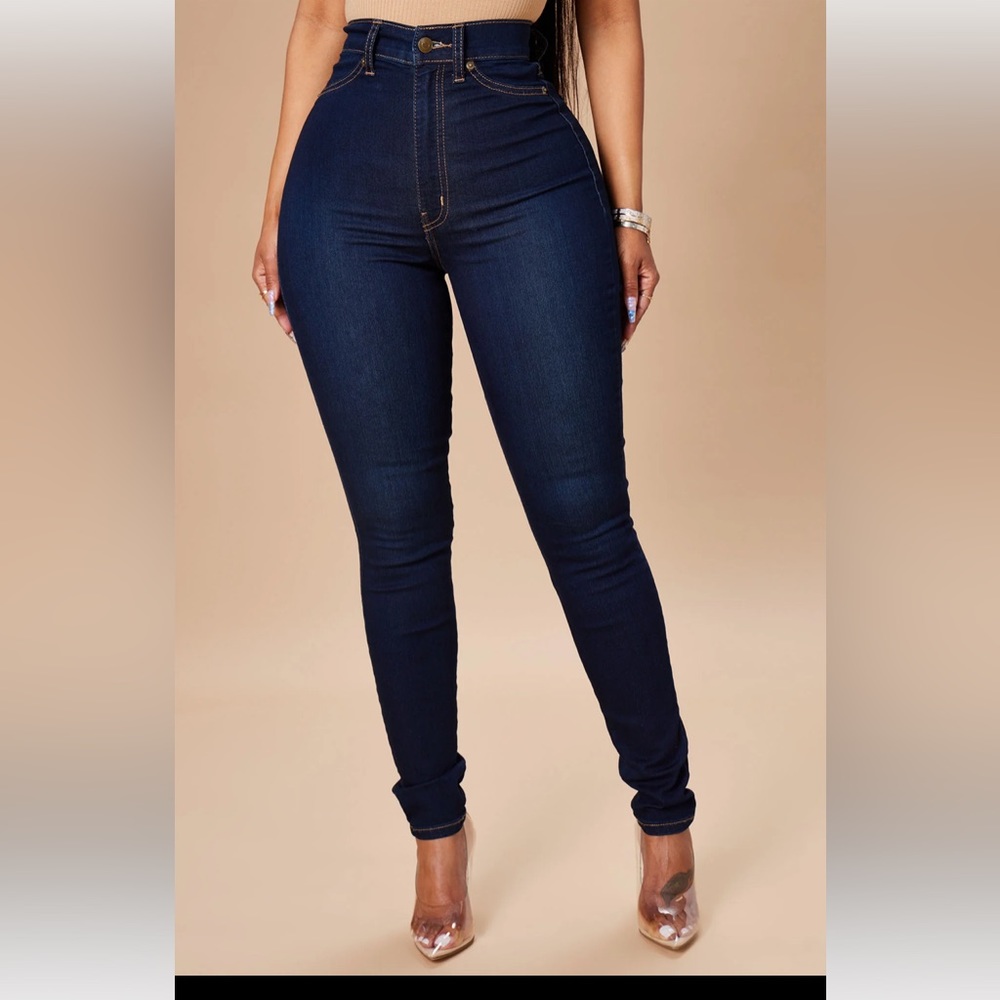 Size 18 fashion nova high rise skinny jeans nwt